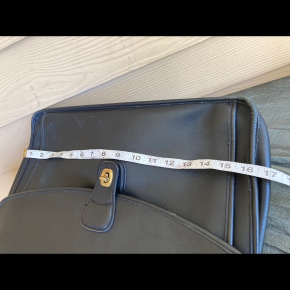 COACH BEEKMAN BLACK SHOULDER MESSENGER BAG 5266 4 - Picture 7 of 13